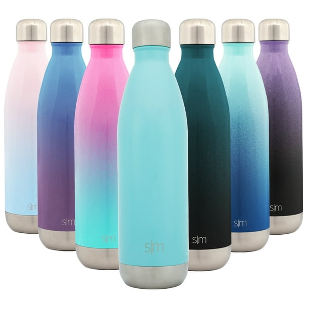 SIMPLE DRINK Stainless Steel Vacuum Insulated Travel Water Bottle with BPA Free Portable Lid Reusable Double Wall Metal Flask 100% Leak Proof for Kids Women and Men SIMPLE DRINK Stainless Steel Vacuum Insulated Travel Water Bottle with BPA Free Portable Lid Reusable Double Wall Metal Flask 100% Leak Proof for Kids Women and Men